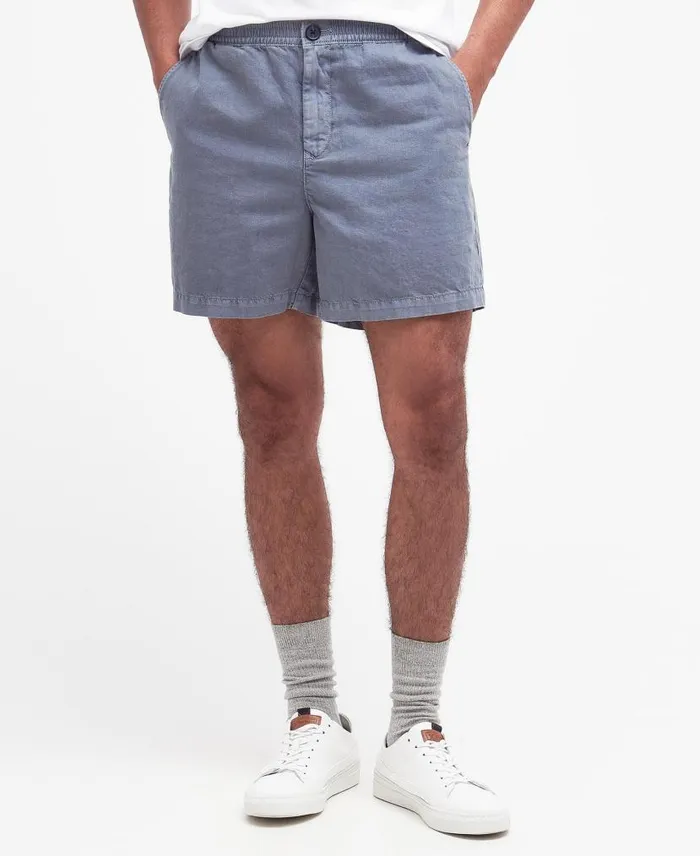 Melonby Shorts Mist Men Barbour Trousers and Shorts