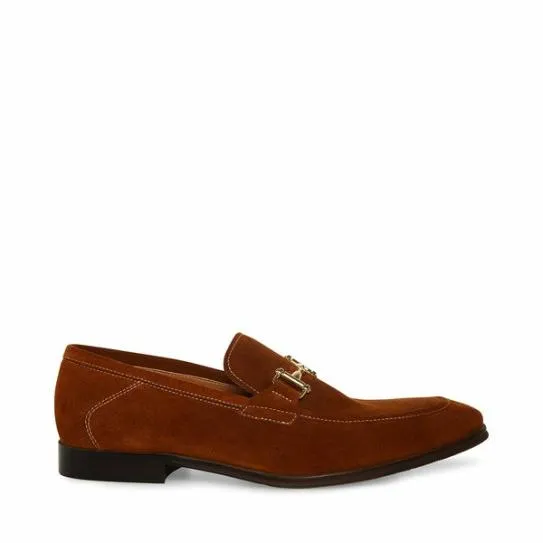 Men039s ARCHEE COGNAC SUEDE Cognac Suede Steve Madden Loafers