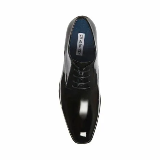 Men039s BEAUX BLACK PATENT Black Patent Steve Madden Dress Men039s BEAUX BLACK PATENT Black Patent Steve Madden Dress