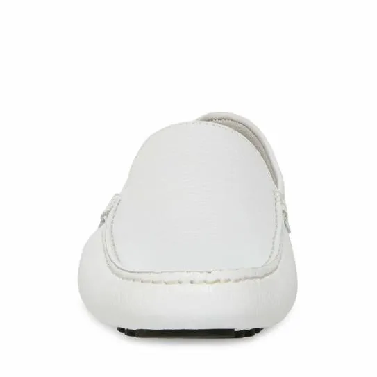 Men039s BERGAMO WHITE LEATHER White Leather Steve Madden Loafers Men039s BERGAMO WHITE LEATHER White Leather Steve Madden Loafers