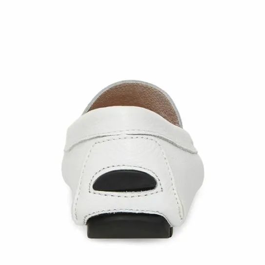 Men039s BERGAMO WHITE LEATHER White Leather Steve Madden Loafers Men039s BERGAMO WHITE LEATHER White Leather Steve Madden Loafers
