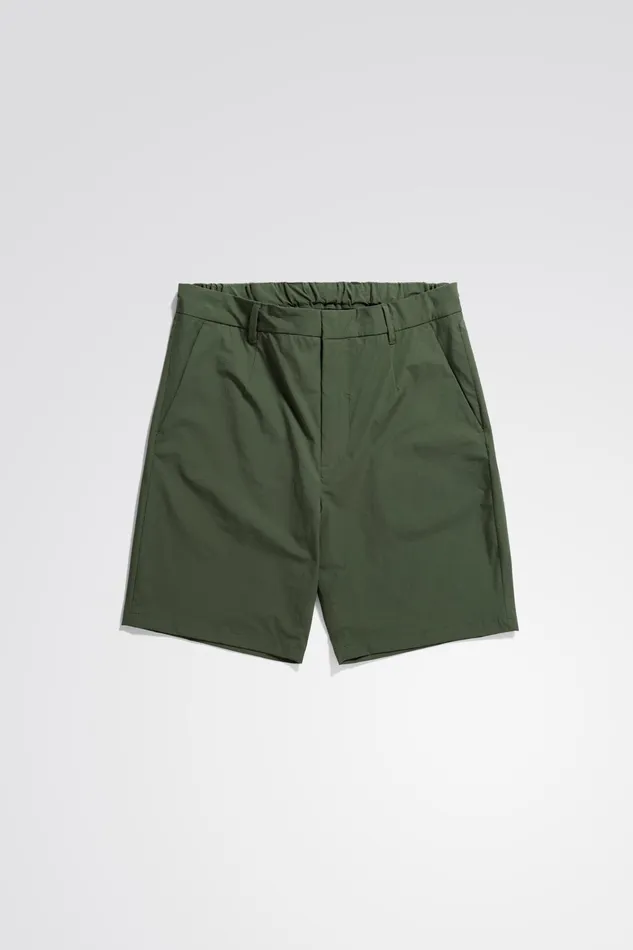 Men Aaren Travel Light Short Spruce Green Norse Projects Shorts