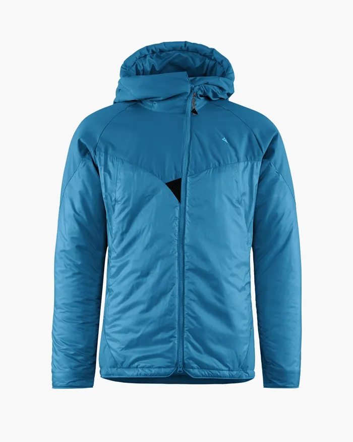 Men Alv Primaloft Hooded Jacket Blue Sapphire Klttermusen Down and Insulated Jackets