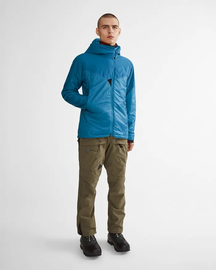 Men Alv Primaloft Hooded Jacket Blue Sapphire Klttermusen Down and Insulated Jackets