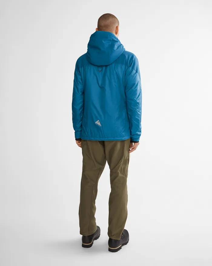 Men Alv Primaloft Hooded Jacket Blue Sapphire Klttermusen Down and Insulated Jackets