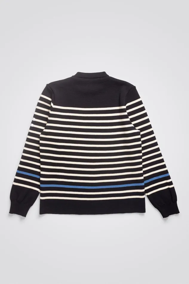 Men Arne Logo Sweat Dark Navy Norse Projects Sweatshirts
