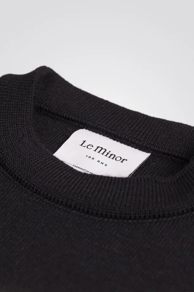 Men Arne Logo Sweat Dark Navy Norse Projects Sweatshirts