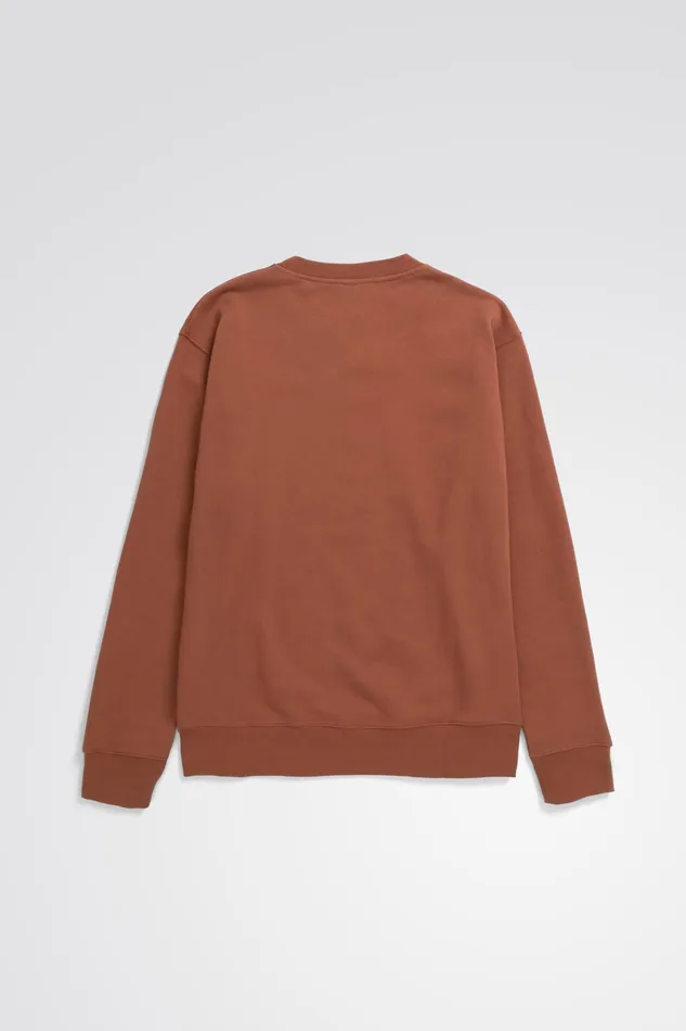 Men Arne Logo Sweat Dark Navy Norse Projects Sweatshirts