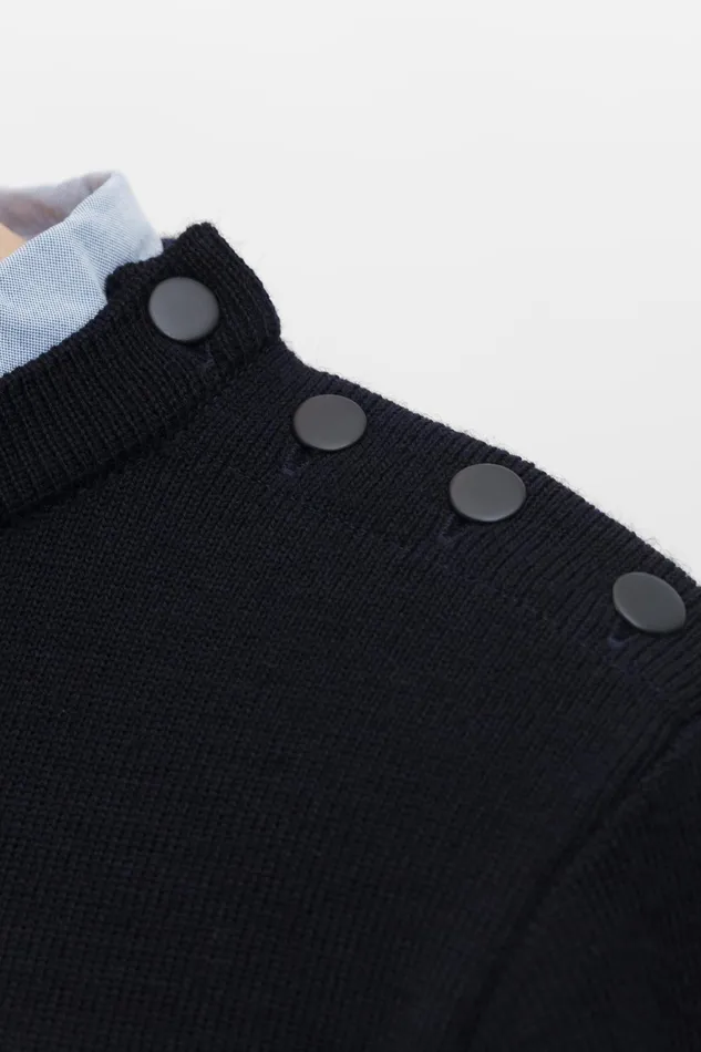 Men Arne Logo Sweat Dark Navy Norse Projects Sweatshirts