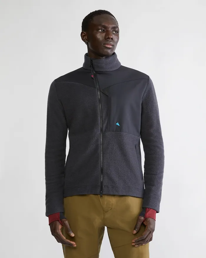 Men Arngrim Wuru Zip Klttermusen Off The Mountain Collection Raven Klttermusen Fleeces and Sweaters Men Arngrim Wuru Zip Klttermusen Off The Mountain Collection Raven Klttermusen Fleeces and Sweaters