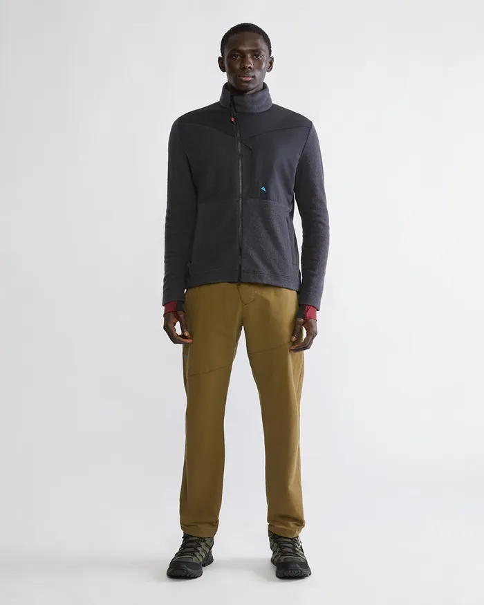 Men Arngrim Wuru Zip Klttermusen Off The Mountain Collection Raven Klttermusen Fleeces and Sweaters