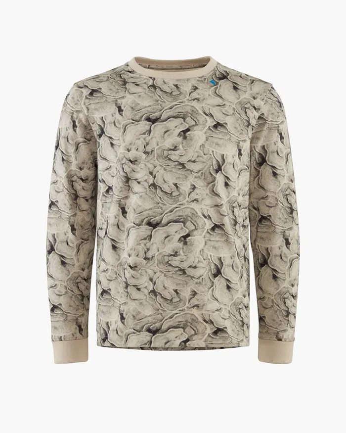 Men Ask LongSleeve Tee Lichen Clay Klttermusen TShirts