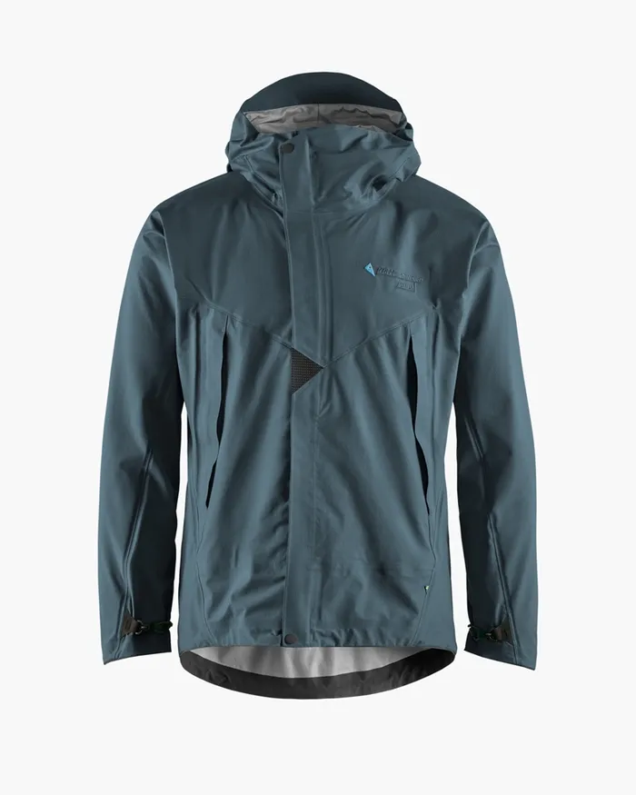 Men Asynja Lightweight CutanJacket Midnight Blue Klttermusen Waterproof Jackets