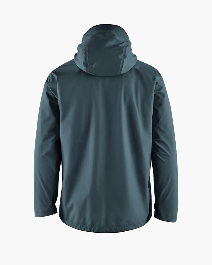 Men Asynja Lightweight CutanJacket Midnight Blue Klttermusen Waterproof Jackets