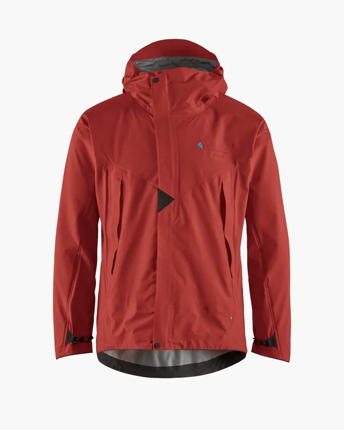 Men Asynja Lightweight CutanJacket Rose Red Klttermusen Waterproof Jackets