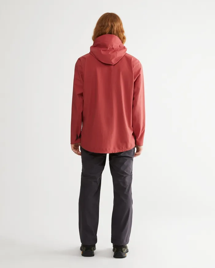 Men Asynja Lightweight CutanJacket Rose Red Klttermusen Waterproof Jackets