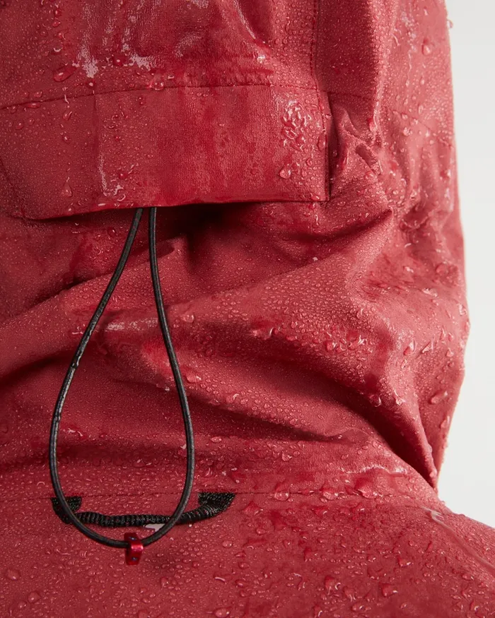 Men Asynja Lightweight CutanJacket Rose Red Klttermusen Waterproof Jackets