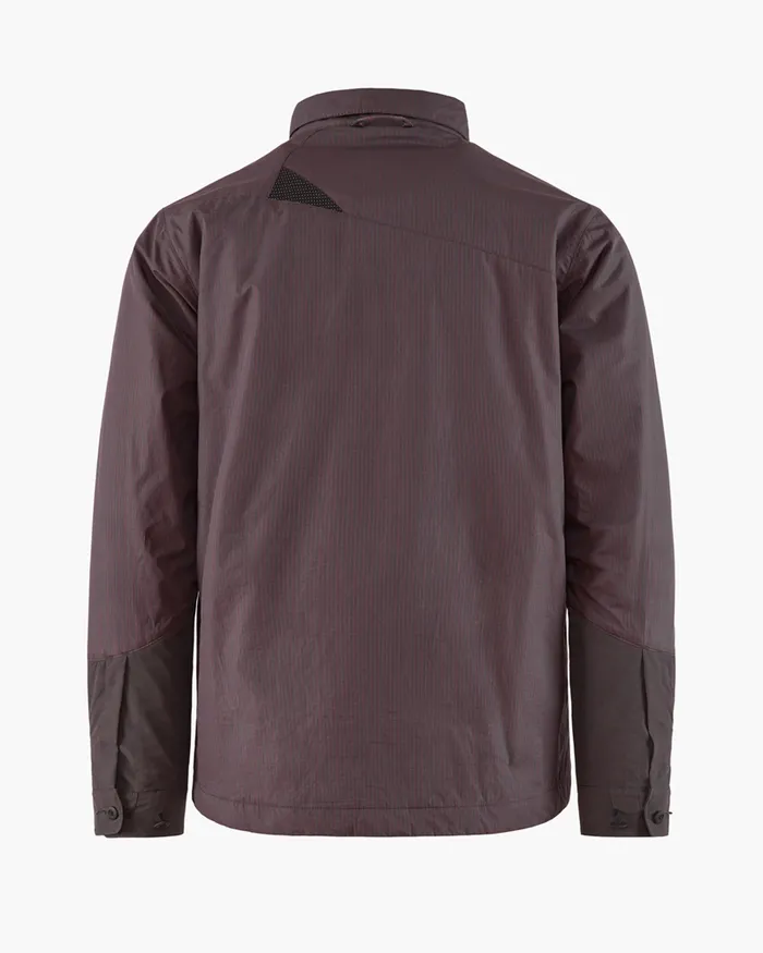 Men Austre Katla Cotton Windproof Jacket Raven Burnt Klttermusen Shirts
