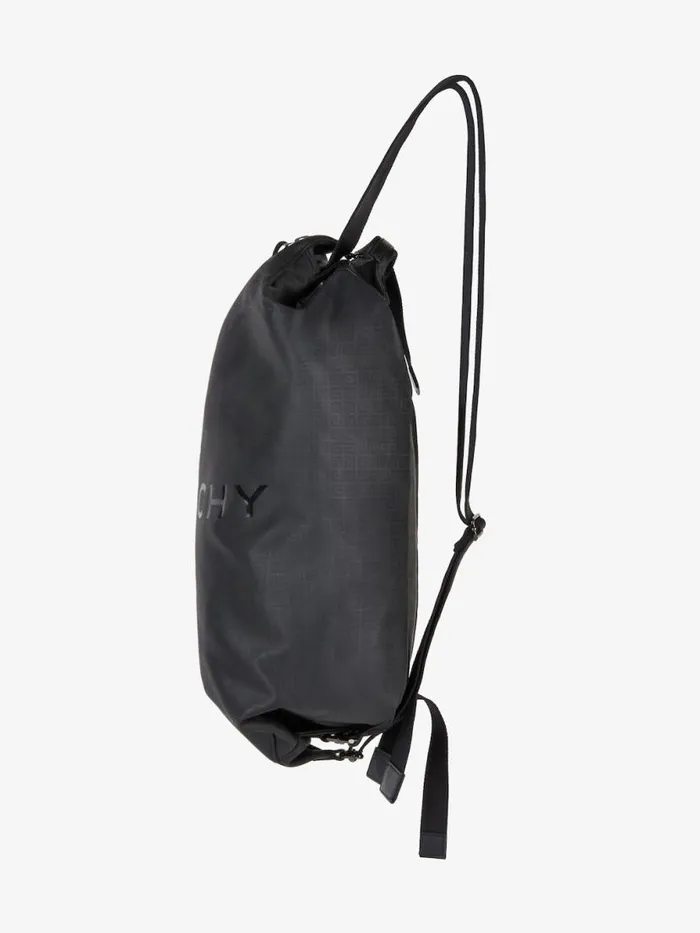Men Backpacks Givenchy GZip Backpack In 4G Nylon Black Men Backpacks Givenchy GZip Backpack In 4G Nylon Black