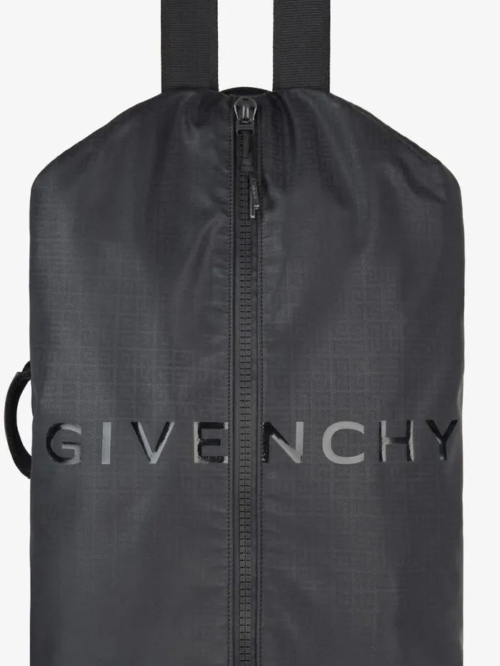 Men Backpacks Givenchy GZip Backpack In 4G Nylon Black Men Backpacks Givenchy GZip Backpack In 4G Nylon Black