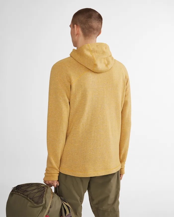 Men Balder Hoodie Wool MidLayer Warm Sand Klttermusen Fleeces and Sweaters