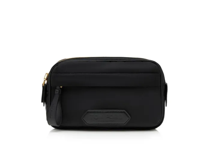 Men Belt Bags Tom Ford Recycled Nylon Belt Bag Black