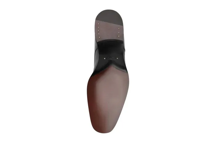 Men Boots Tom Ford Burnished Leather Elkan Monk Strap Boot Black Men Boots Tom Ford Burnished Leather Elkan Monk Strap Boot Black