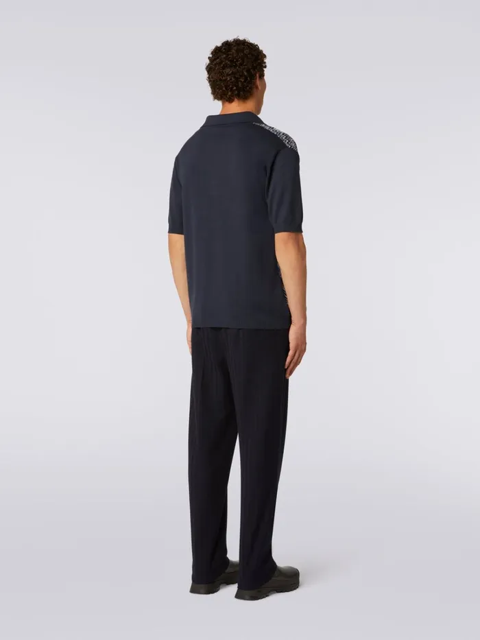 Men Cotton And Viscose Chevron Trousers Multicoloured Missoni Trousers Men Cotton And Viscose Chevron Trousers Multicoloured Missoni Trousers