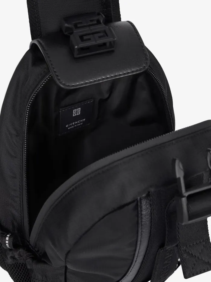 Men Crossbody Bags Givenchy GTrail Bag In Nylon And Leather Black Men Crossbody Bags Givenchy GTrail Bag In Nylon And Leather Black