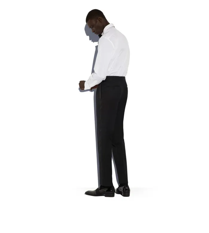 Men Evening Tom Ford Black Mohair O039connor Evening Trousers Black Men Evening Tom Ford Black Mohair O039connor Evening Trousers Black
