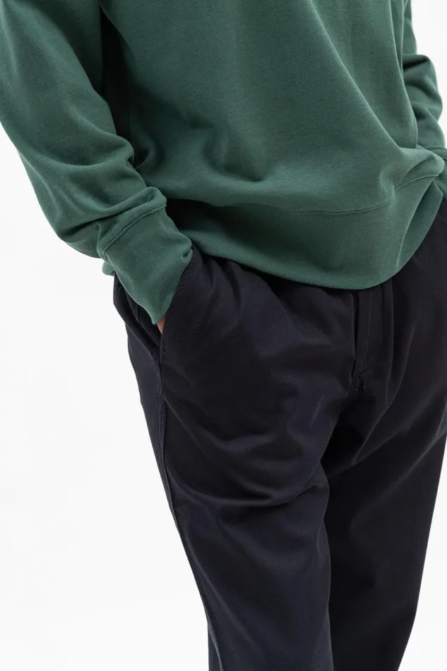 Men Ezra Light Stretch Black Norse Projects Trousers