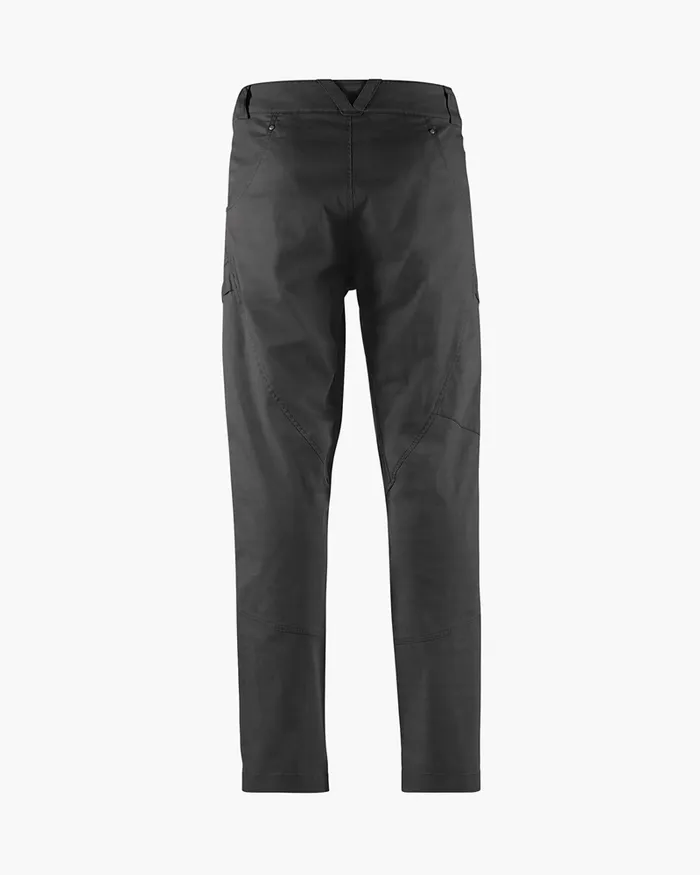 Men Gefjon 20 Flexible Cotton Pants 8211 Short Raven Klttermusen Pants