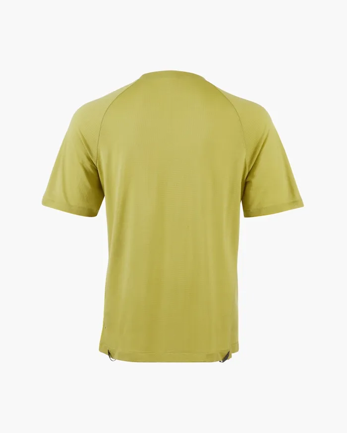 Men Groa Technical Short Sleeve Tee Beryl Green Klttermusen TShirts