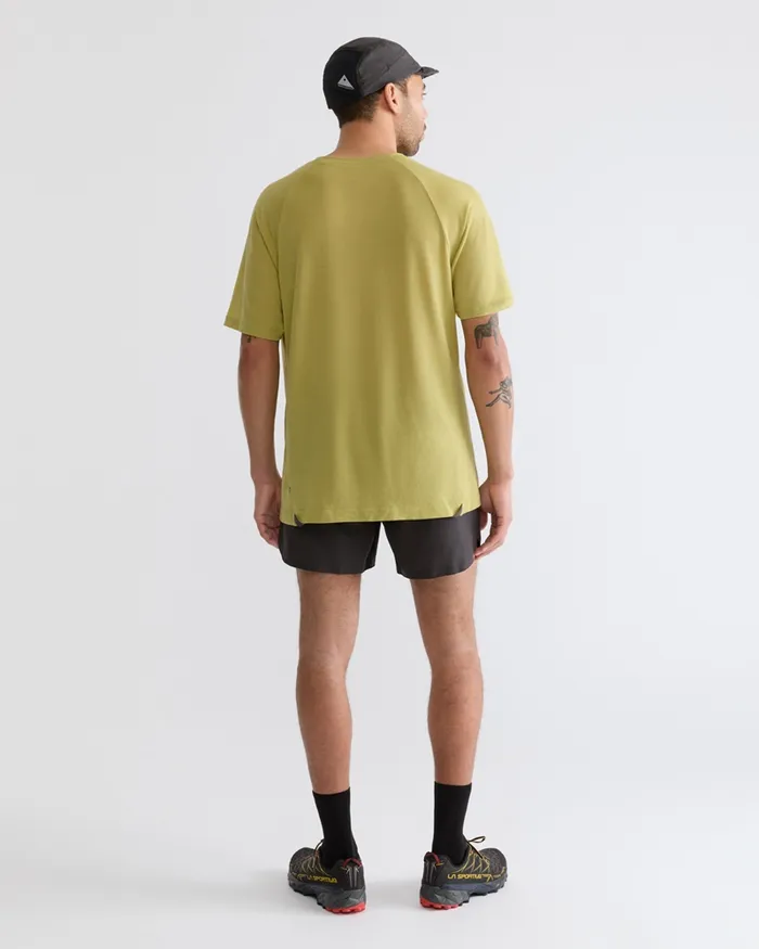 Men Groa Technical Short Sleeve Tee Beryl Green Klttermusen TShirts