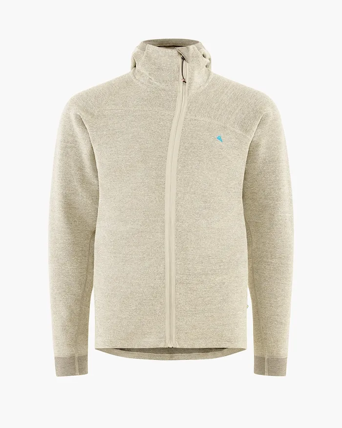 Men Hdur Hooded Zip Clay Klttermusen Fleeces and Sweaters