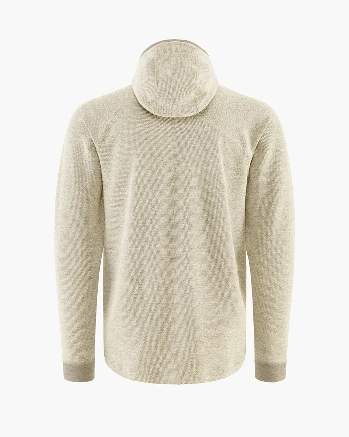 Men Hdur Hooded Zip Clay Klttermusen Fleeces and Sweaters