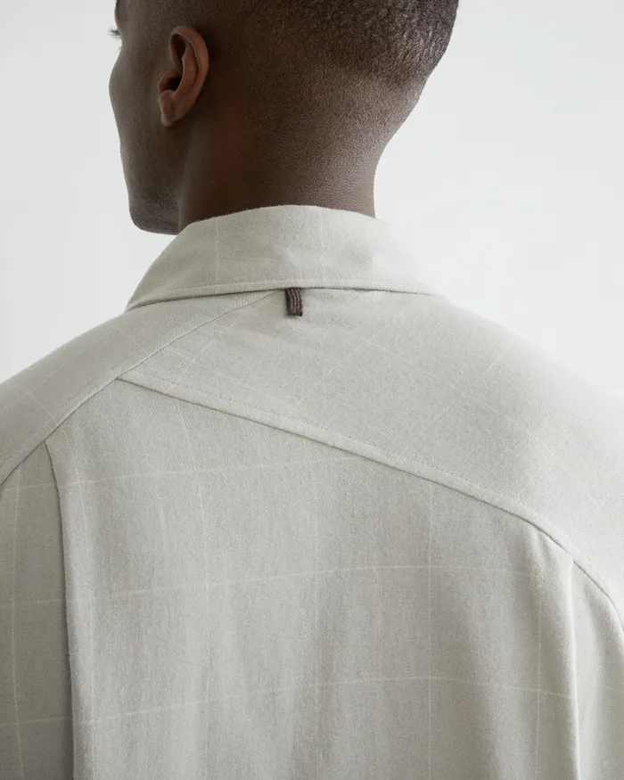 Men Helheim Long Sleeve Shirt Smoke Greyclay Klttermusen Shirts