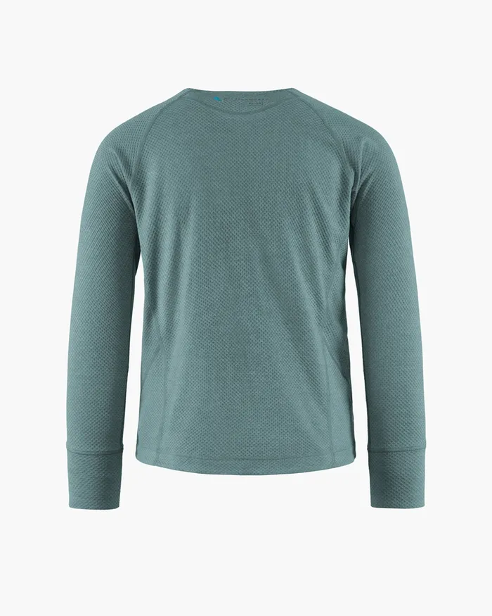 Men Huge Norna Mid Layer Frost Green Klttermusen Fleeces and Sweaters