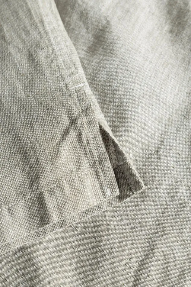 Men Ivan Relaxed Cotton Linen SS Shirt Ivy Green Norse Projects Shirting