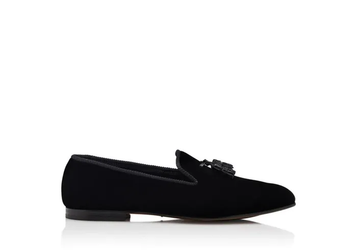 Men Loafers Tom Ford William Tassel Loafers Black