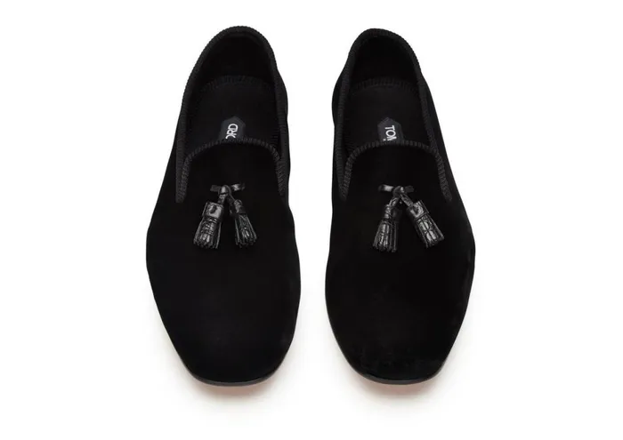 Men Loafers Tom Ford William Tassel Loafers Black Men Loafers Tom Ford William Tassel Loafers Black