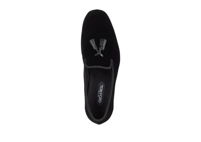Men Loafers Tom Ford William Tassel Loafers Black Men Loafers Tom Ford William Tassel Loafers Black