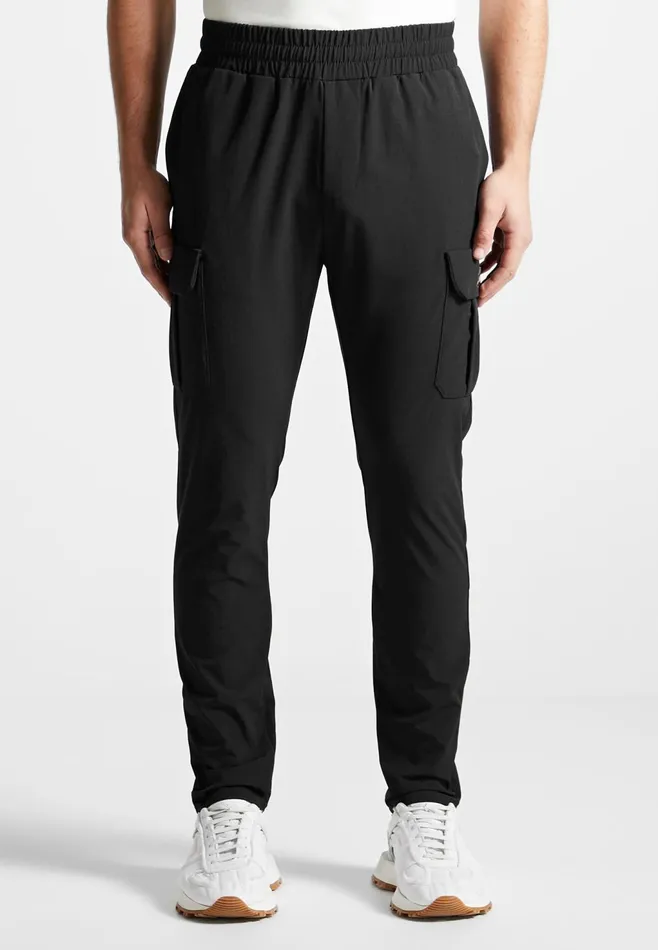 Men Manire De Voir Technical Cargo Pants Black