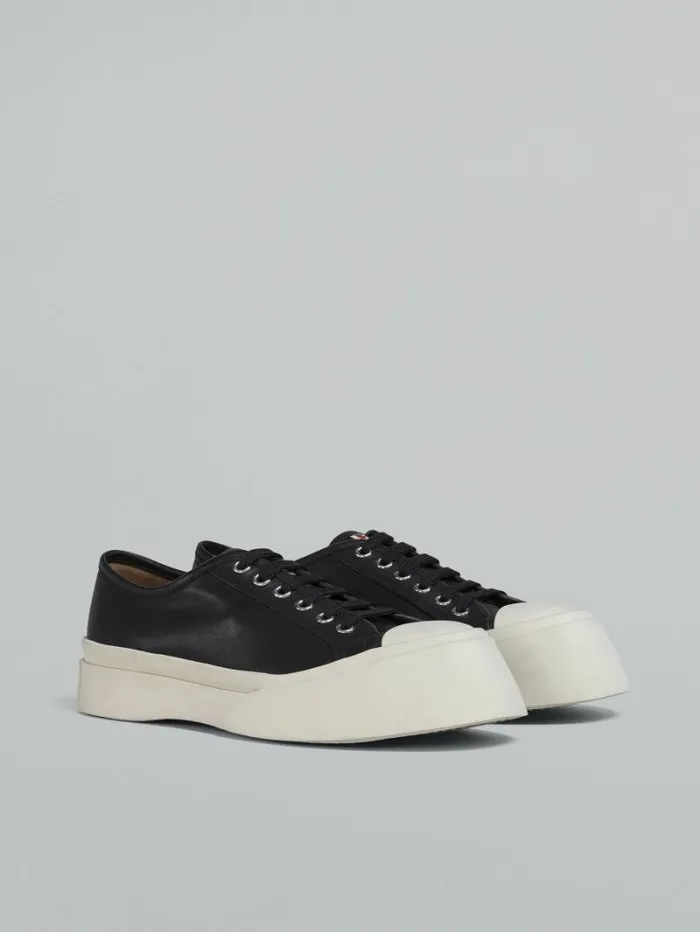 Men Marni Pablo Sneakers Black Nappa Leather Pablo Sneaker