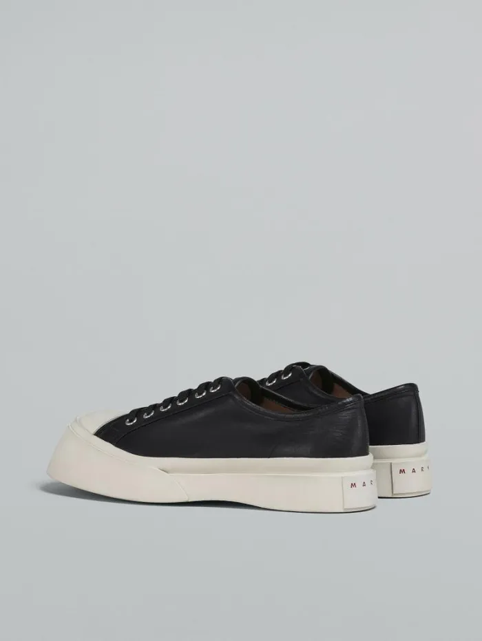 Men Marni Pablo Sneakers Black Nappa Leather Pablo Sneaker