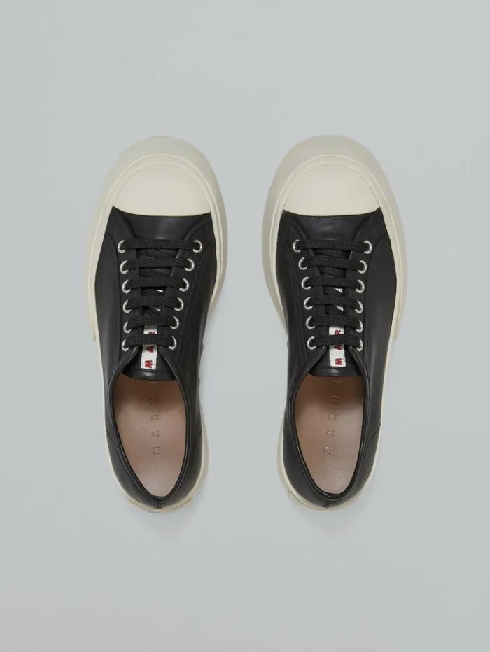 Men Marni Pablo Sneakers Black Nappa Leather Pablo Sneaker