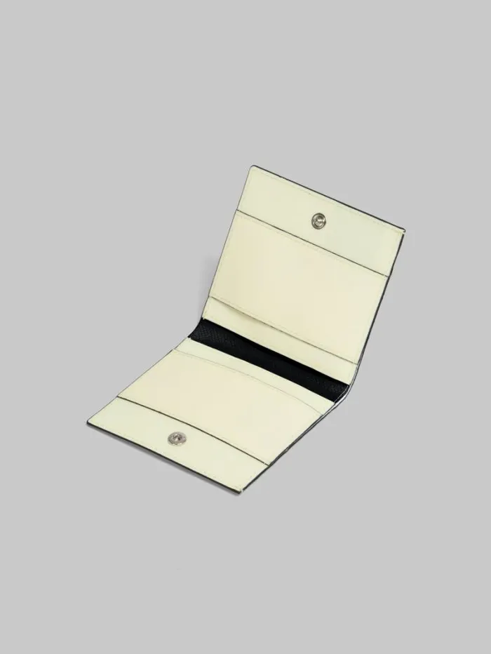 Men Marni Wallets and Small Leather Goods Purple And Blue Tribeca Bifold Wallet