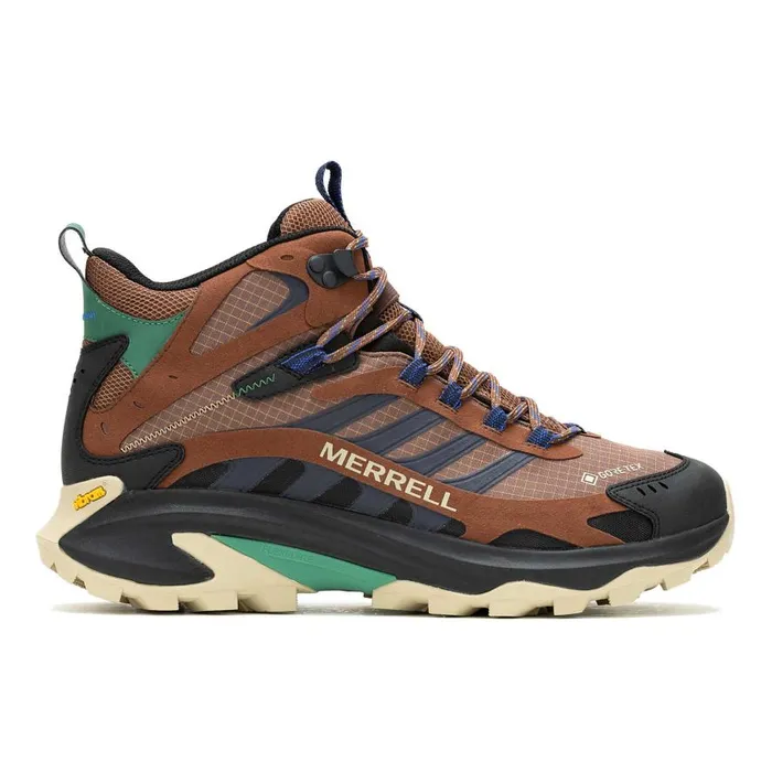 Men Merrell Boots Moab Speed 2 Mid GORETEX Rye