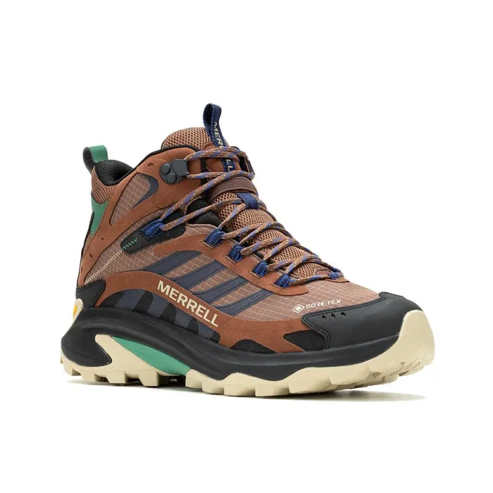 Men Merrell Boots Moab Speed 2 Mid GORETEX Rye Men Merrell Boots Moab Speed 2 Mid GORETEX Rye
