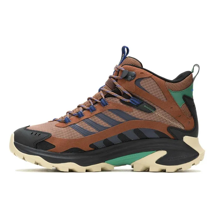 Men Merrell Boots Moab Speed 2 Mid GORETEX Rye Men Merrell Boots Moab Speed 2 Mid GORETEX Rye